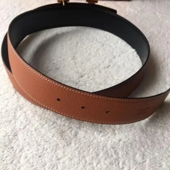 Hermes Tan Belt